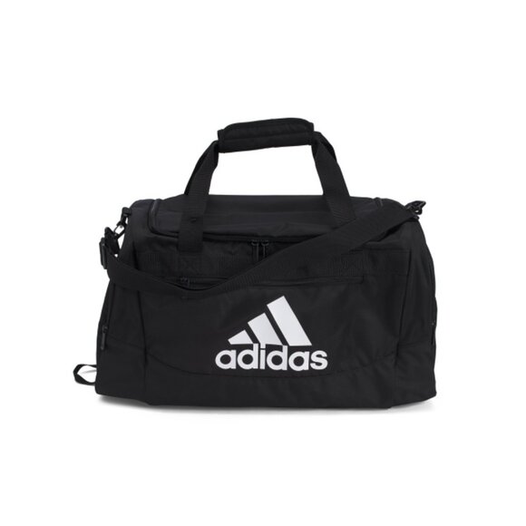 ADIDAS Black Unisex Defense 2 Medium Duffel Bag